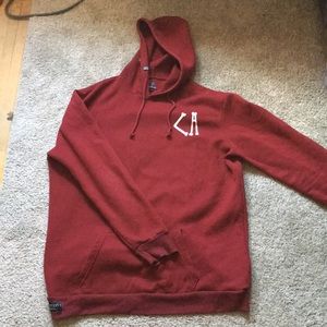 Common Apparel Maroon Hoodie